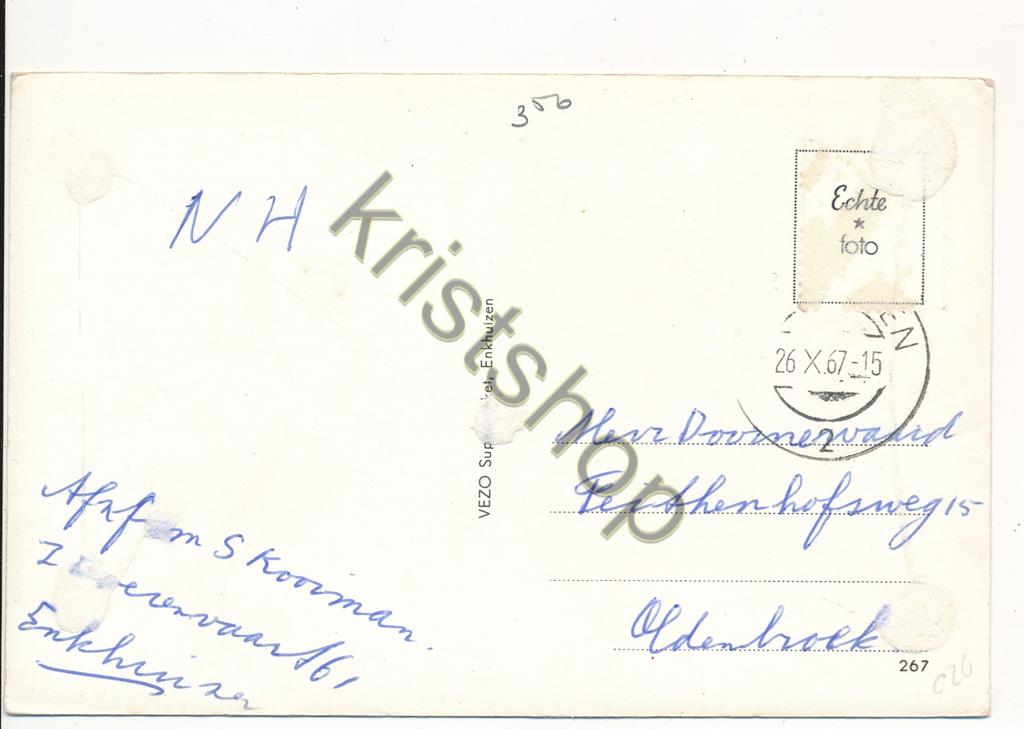 KRST001-6020_1.jpg Enkhuizen - Westerstraat met Westerkerk [001-6020 - Afbeelding 2