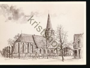 Epe - Ned Herv Kerk - pentekening   [001-6041