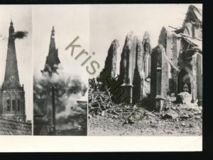 Doesburg - Martinikerk en Toren - Verwoesting 1945   [001-6053