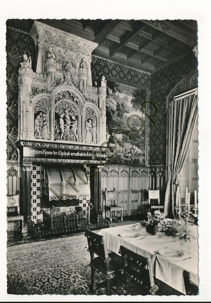 KRST001-6074_0.jpg Kasteel De Haar - Haarzuilen - Schouw eetzaal [001-6074