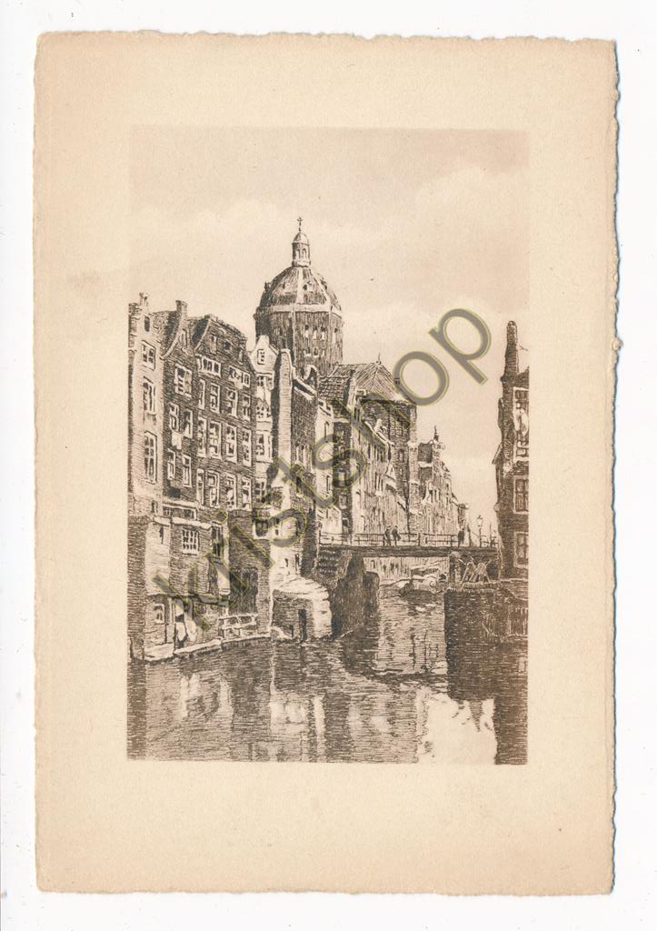 KRST001-6123_0.jpg Amsterdam - Kolkje - pentekening [001-6123