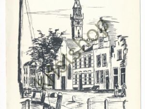 Veere - Stadhuis - pentekening [001-6124