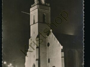 Katwijk aan Zee -Oude Kerk bij avond [001-6273