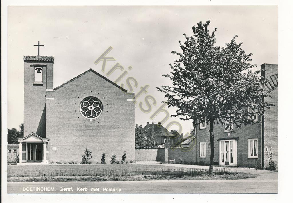 KRST002-0160_0.jpg Doetinchem - Geref Kerk met Pastorie [002-0160