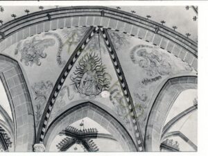 Zutphen - St Walburgskerk - Gewelfschildering [002-0185