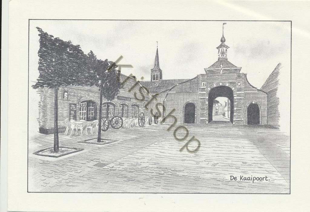 KRST002-0804_0.jpg Aardenburg - De Kaaipoort door Marissa v.d. Grift [002-0804