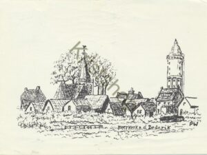 Meerkerk a.d. Zederik - pentekening [002-0832