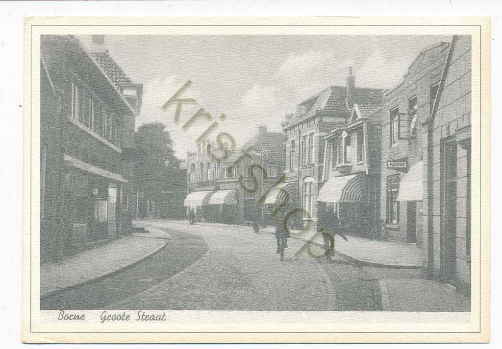 KRST002-0931_0.jpg Borne - Groote Straat - 1943 - Nu Grote Straat [002-0931