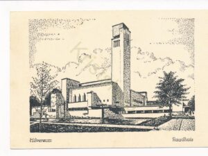 Hilversum - Raadhuis - Tekening [002-1033