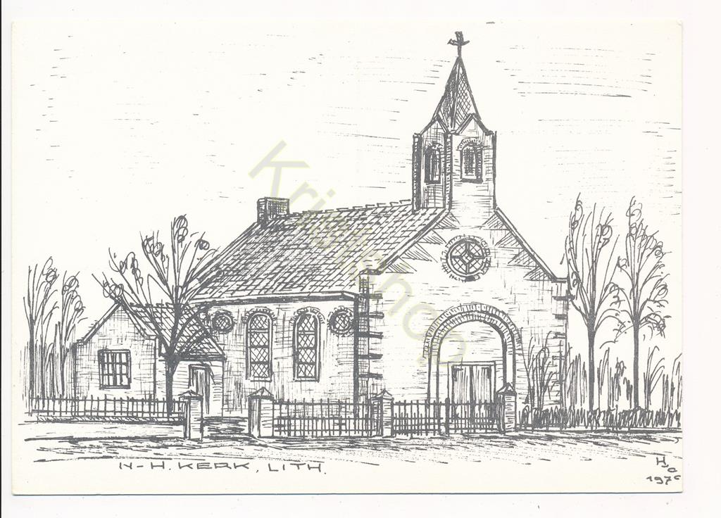 KRST002-1054_0.jpg Lith - N.H.Kerk - pentekening [002-1054
