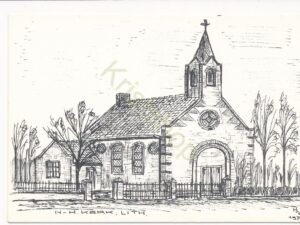 Lith - N.H.Kerk - pentekening [002-1055