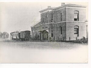 Zwolle - Station Dedemsvaartse tram Vlasakker 1910 [002-1070