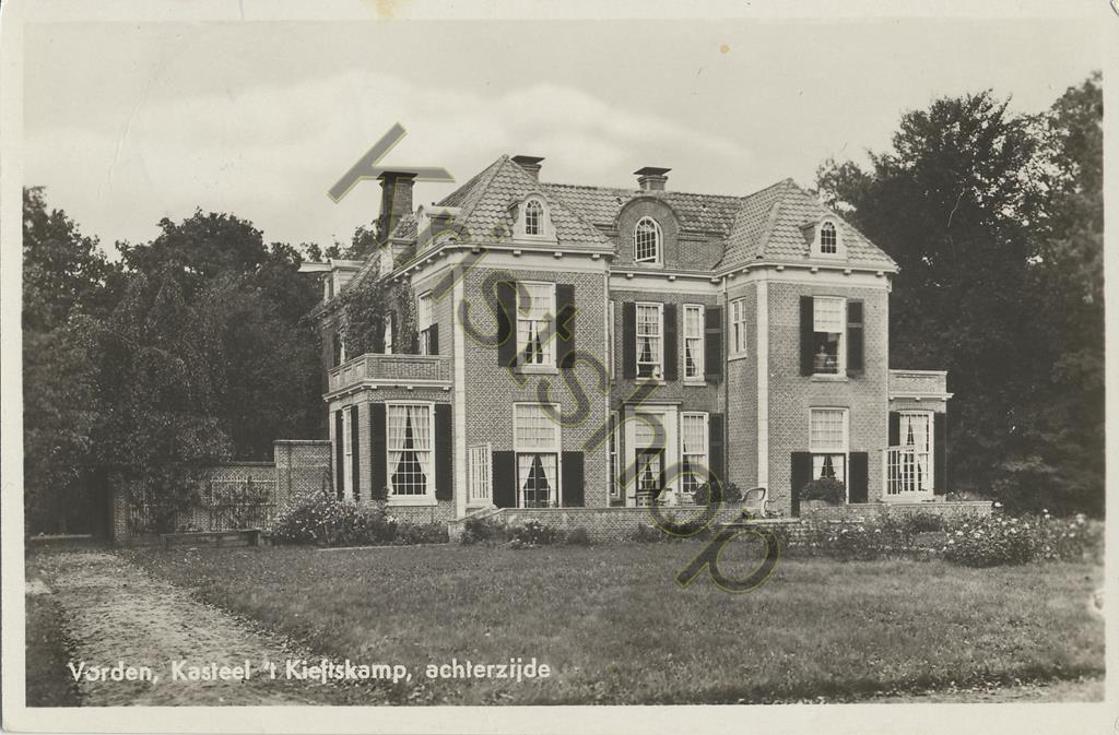 KRST002-1209_0.jpg Vorden - Kasteel 't Kieftskamp - achterzijde [002-1209
