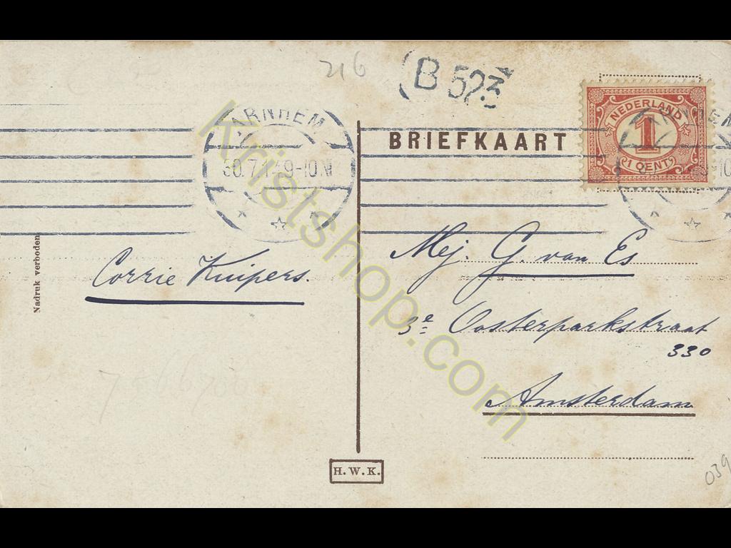 KRST002-1239_1.jpg Arnhem - Kleizenaarsberg - schaapskudde [002-1239 - Afbeelding 2