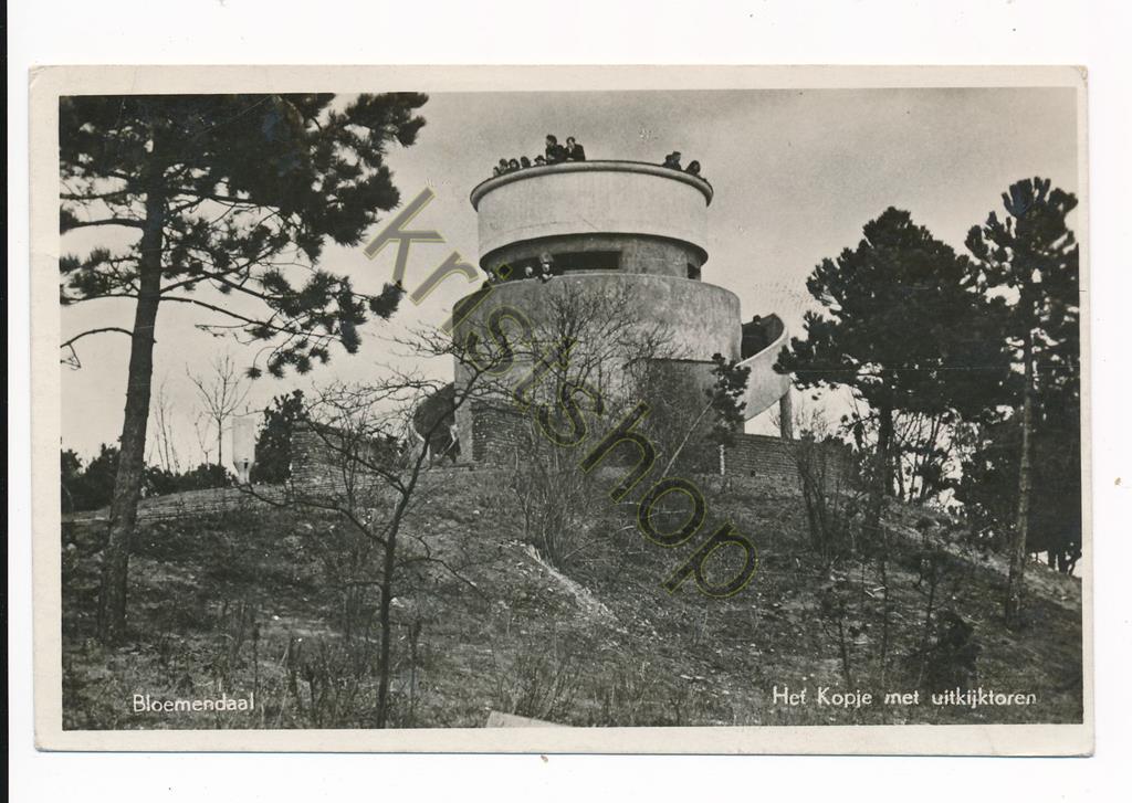 KRST002-1508_0.jpg Bloemendaal - Het Kopje met Uitkijktoren [002-1508