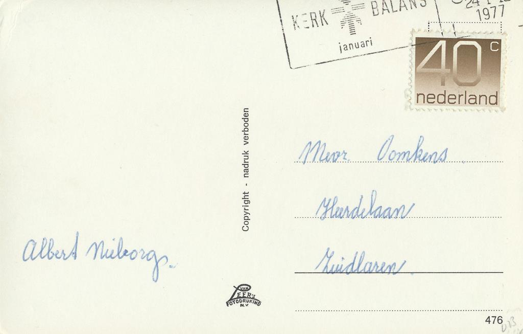 KRST002-2113_1.jpg Groningen - Diakonessenhuis - Eetzaal [002-2113 - Afbeelding 2