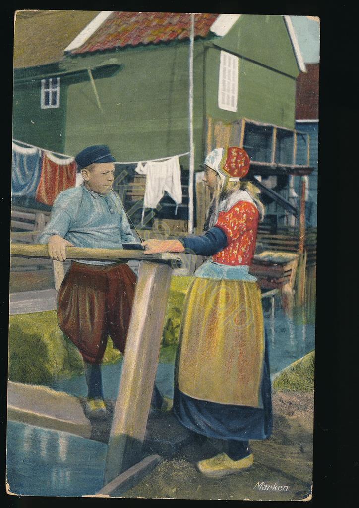 KRST002-2433_0.jpg Marken - Klederdracht - W de Haan [002-2433