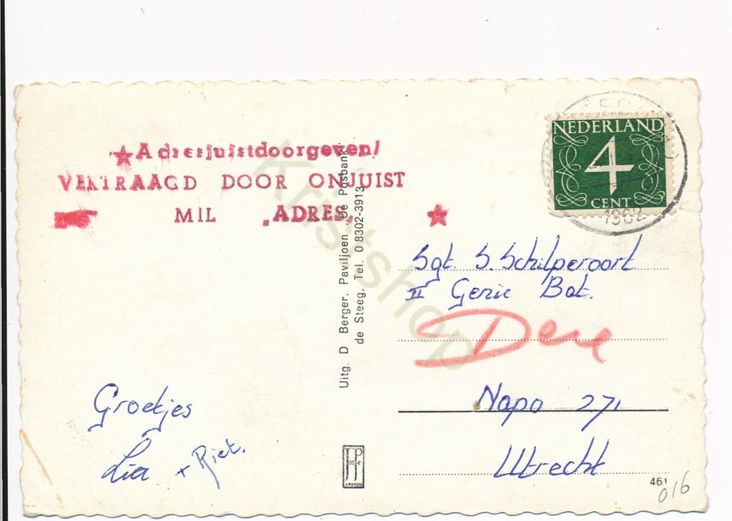 KRST002-2516_1.jpg De Steeg - Weg naar de Posbank [002-2516 - Afbeelding 2