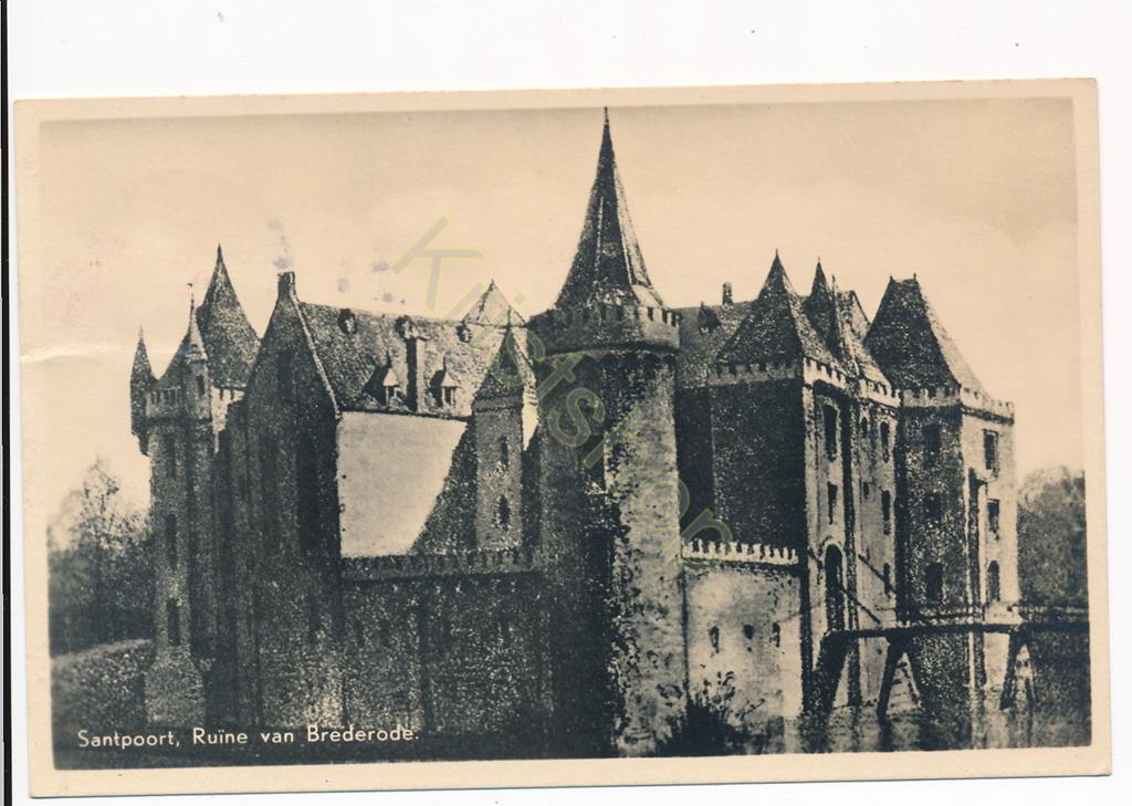 KRST002-2592_0.jpg Santpoort - Ruine van Brederode [002-2592