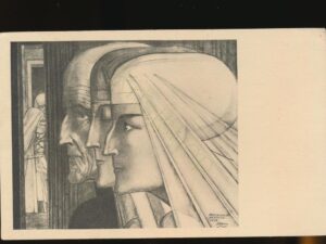 Jan Toorop - Bezonkenheid - Meditatie - Vuur [002-2786