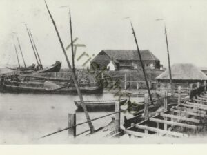 Harderwijk - rond 1900 - Scheepstimmerwerf [002-3389