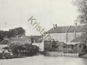 Harderwijk - rond 1900 - Achterzijde Kolonial Werf [002-3392