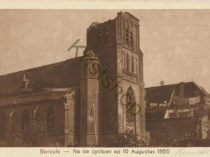 Borculo - Kerktoren - Na de cycloon op 10 Augustus [002-3530