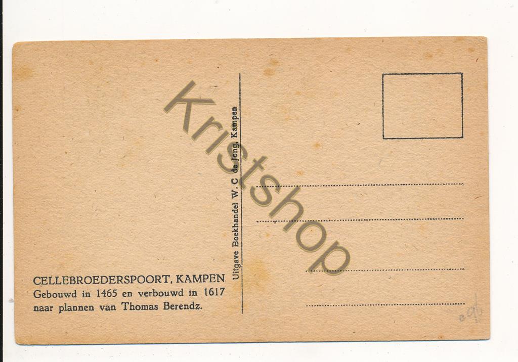 KRST002-3596_1.jpg Kampen - Cellebroederspoort [002-3596 - Afbeelding 2