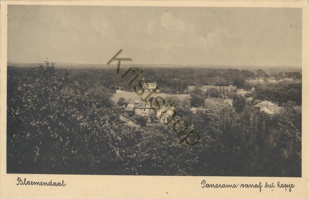 KRST002-3627_0.jpg Bloemendaal - Panorama vanaf het kapje [002-3627