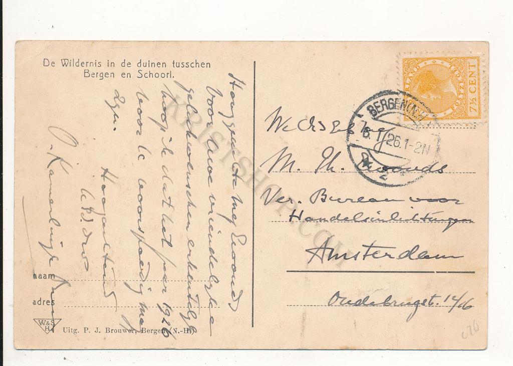 KRST002-3920_1.jpg Bergen - Schoorl - De Wildernis [002-3920 - Afbeelding 2