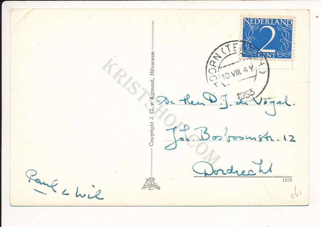 KRST002-4061_1.jpg Terschelling - Doorkijk naar Zee [002-4061 - Afbeelding 2