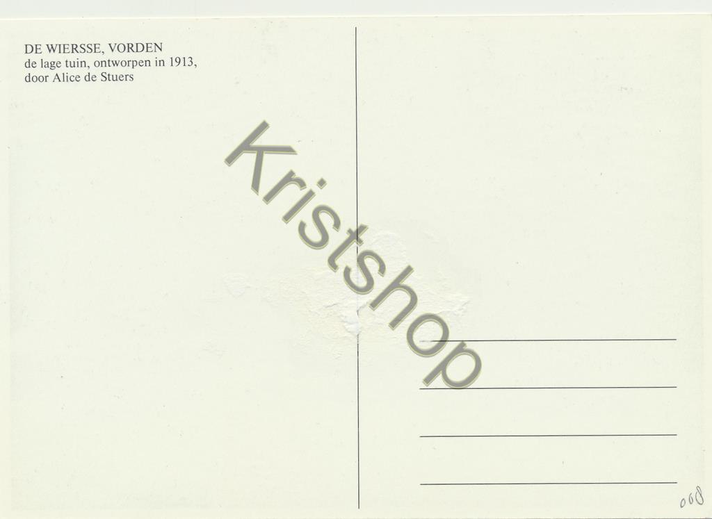 KRST002-4108_1.jpg Vorden - De Wierse - (plakrest) [002-4108 - Afbeelding 2