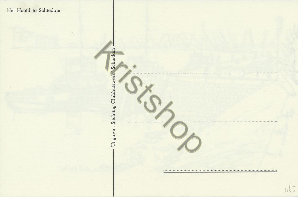 KRST002-4163_1.jpg Schiedam - tekening Het Hoofd [002-4163 - Afbeelding 2