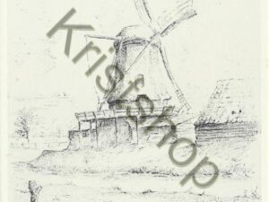 Ommen - tekening molen DE OORD [002-4224