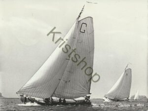 Grouwster Skutsje in aktie [002-4285