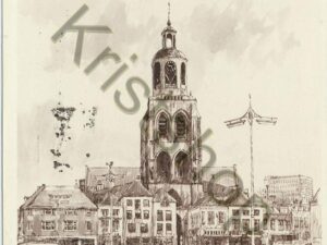 Bergen op Zoom - pentekening [002-4557