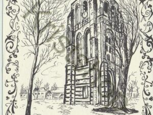 ??? Drachten ??? - pentekening [002-4575