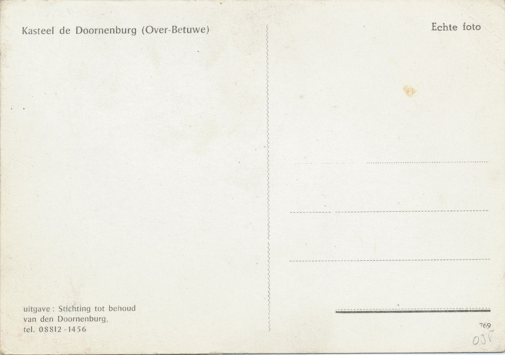 KRST002-4635_1.jpg Kasteel de Doornenburg - Over-Betuwe [002-4635 - Afbeelding 2