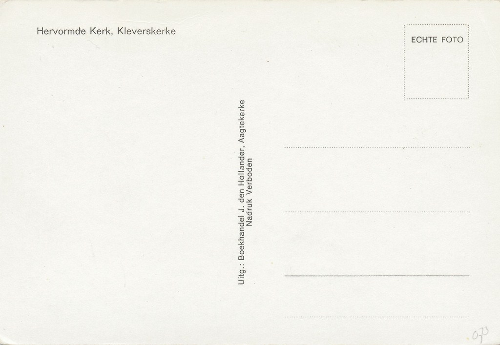 KRST002-4673_1.jpg Kleverskerke - Hervormde Kerk [002-4673 - Afbeelding 2