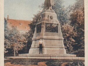 Leiden - Standbeeld van der Werf [002-5099