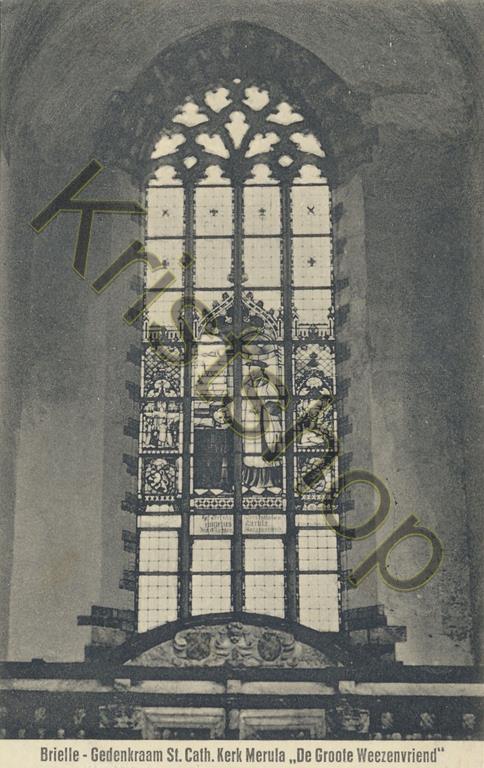 KRST002-5168_0.jpg Brielle - Gedenkkraan St Cath Kerk Merula [002-5168