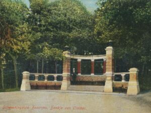 Scheveningsche Boschjes - Bankje van Cremer [002-6507