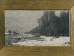Winterlandschap naar L Apol [002-6594