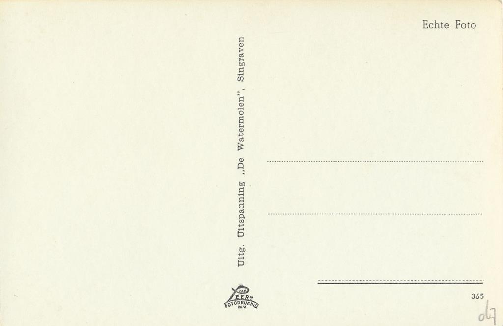 KRST002-7267_1.jpg Singraven bij Denekamp - Waterval [002-7267 - Afbeelding 2