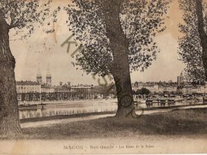 Macon - Ses Quais - Les rives de la Saône   [004-0408