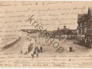 Mers les Bains - La Promenade de la Plage et le Casino   [004-0425