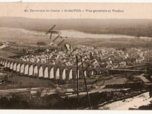 St Satur - Vue générale et Viaduc  [004-0530