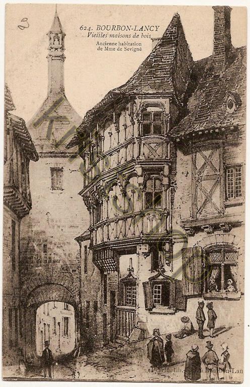 KRST004-0573_0.jpg Bourbon-Lancy - Vieilles maisons de bois [004-0573