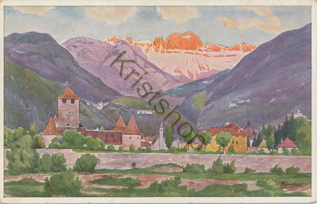 KRST004-1100_0.jpg Bozen - Rosengarten von der Wassermauer [004-1100