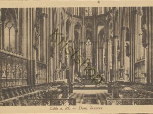 Cöln a Rh - Dom, Inneres [004-1103